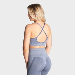 Curve Scrunch Bra  Blue Melange