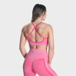 Curve Scrunch Bra  Hotpink melange