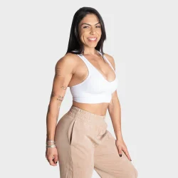 Scrunch Sports Bra  White