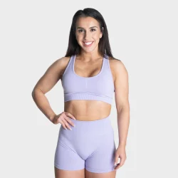 Scrunch Sports Bra  Cool Purple