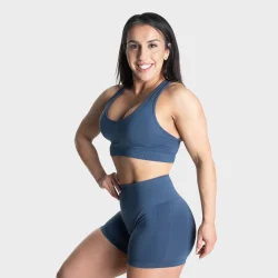 Scrunch Sports Bra Sky Blue