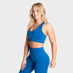 Scrunch Sports Bra  Cobalt Blue