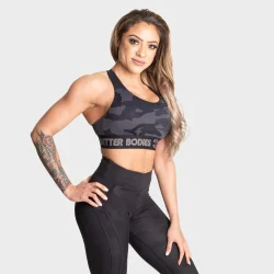 Classic Sports Bra  Dark Camo