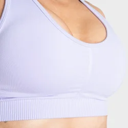 Scrunch Sports Bra  Cool Purple