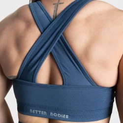 Scrunch Sports Bra Sky Blue