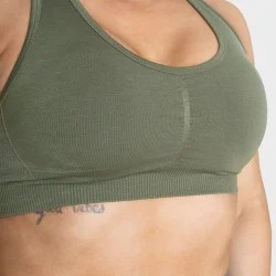 Scrunch Sports Bra Washed Green