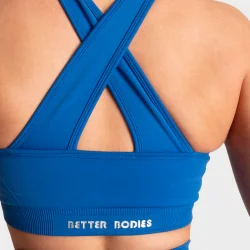 Scrunch Sports Bra  Cobalt Blue