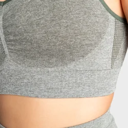 Curve Scrunch Bra  Green Melange