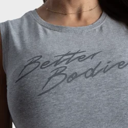 NY Tank  Grey Melange