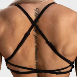 1982 Strappy Bra  black