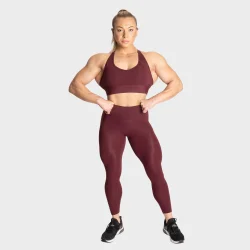 Core Sports Bra Maroon