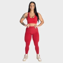 Scrunch Sports Bra   Chili Red