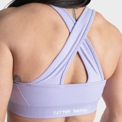Scrunch Sports Bra  Cool Purple