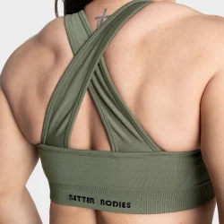 Scrunch Sports Bra Washed Green