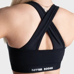 Scrunch Sports Bra   Black