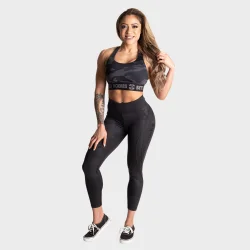 Classic Sports Bra  Dark Camo