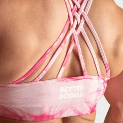 Tie Dye Sport Bra Pink Tie Dye