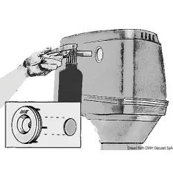 Fire Port ABS Hvit plast