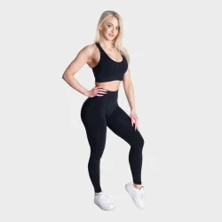 Scrunch Sports Bra   Black