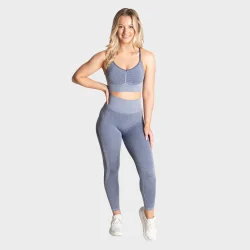 Curve Scrunch Bra  Blue Melange