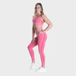 Curve Scrunch Bra  Hotpink melange