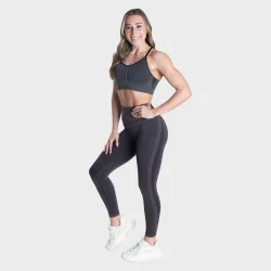 Curve Scrunch Bra  Black Melange