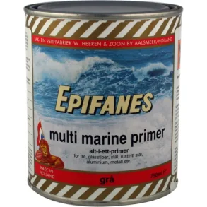 Epifanes Multi Marin Primer For alle underlag Fyller furer og porer Hy dekkevne