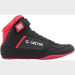 Gwear Classic High Tops, Black/Red 48