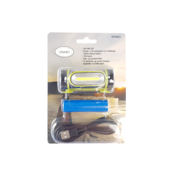 Osean LED COB hodelykt oppladbar