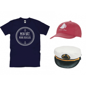 Genser/solbriller/hodeplagg