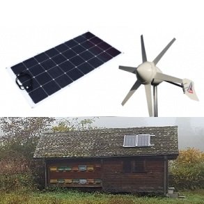 Solceller /vindmller fritid